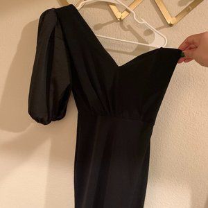 Black One Sleeve TFNC Dress